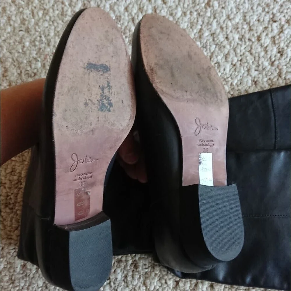 Joie Coachella Buckle Over The Knee Boots Size 36